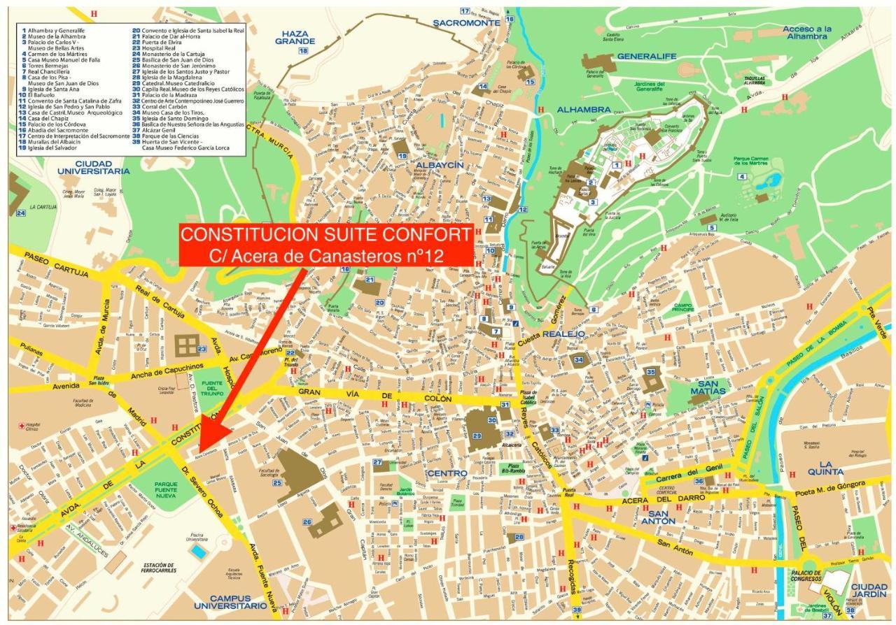 Constitucion Suite Confort D Гранада Екстериор снимка